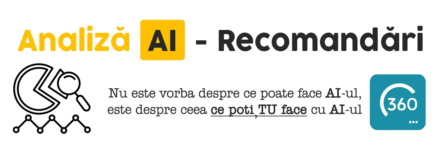 Card recomandare în tabloul de bord cu acțiune, motiv și impact estimat