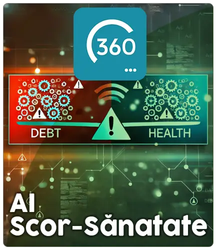 Scor Sănătate Afacere AI în Analiza 360: evaluare 360 grade în timp real