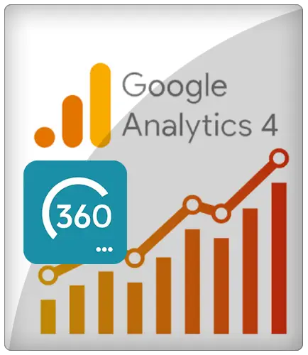Integrare Google Analytics 4 cu Analiza 360: trafic și conversii AI